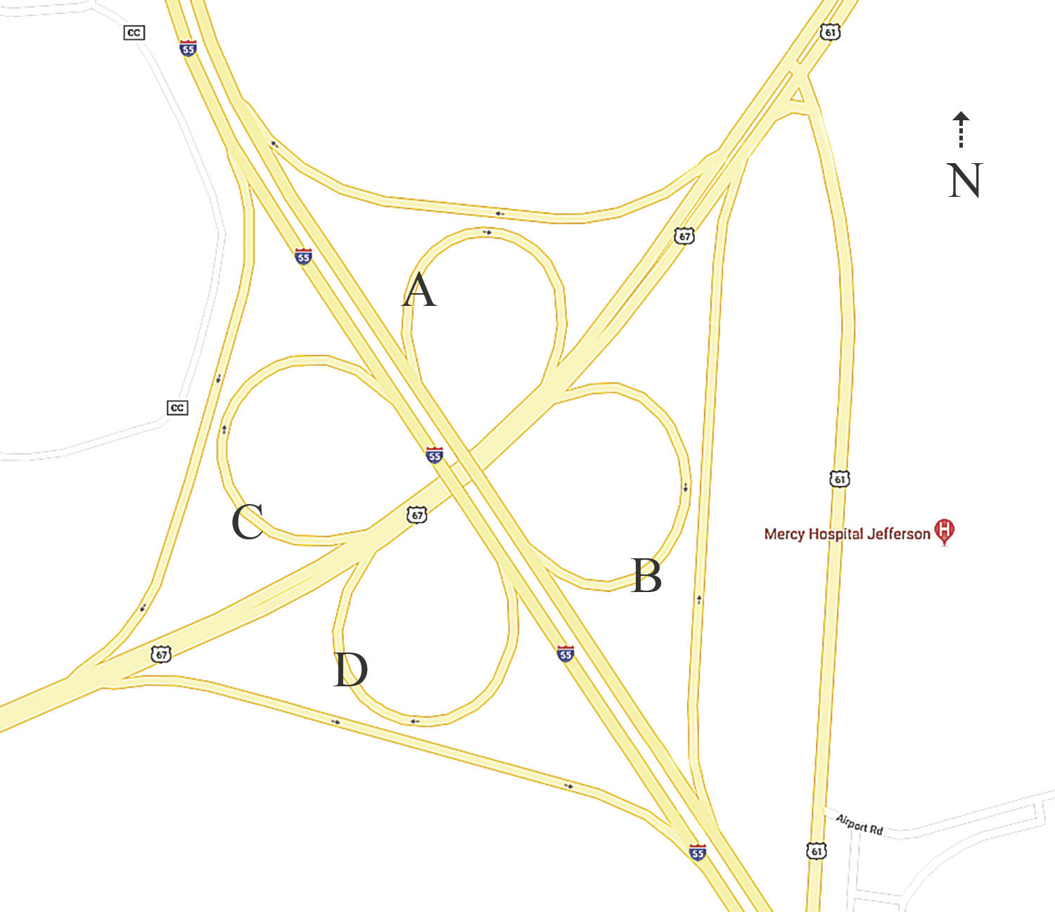 I-55, Hwy. 67 intersection to see lane closures starting July 13